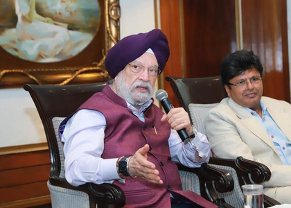 India poised to account for 25 pc of global growth in crude oil demand: Hardeep Puri | India poised to account for 25 pc of global growth in crude oil demand: Hardeep Puri