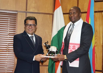 MoS Margherita meets Eswatini PM during visit to landlocked African nation | MoS Margherita meets Eswatini PM during visit to landlocked African nation MoS Margherita meets Eswatini PM during visit to landlocked African nation | MoS Margherita meets Eswatini PM during visit to landlocked African nation
