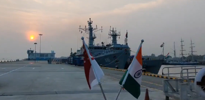 Indian Navy ships conclude Singapore visit, enhance maritime ties | Indian Navy ships conclude Singapore visit, enhance maritime ties Indian Navy ships conclude Singapore visit, enhance maritime ties | Indian Navy ships conclude Singapore visit, enhance maritime ties