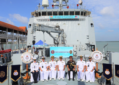 INS Sandhayak concludes Malaysia visit aimed at boosting maritime cooperation | INS Sandhayak concludes Malaysia visit aimed at boosting maritime cooperation