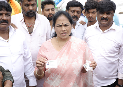 K'taka govt reduced land allotted to Metro for 'benefitting' real estate lobby, illegal immigrants: Shobha Karandlaje | K'taka govt reduced land allotted to Metro for 'benefitting' real estate lobby, illegal immigrants: Shobha Karandlaje
