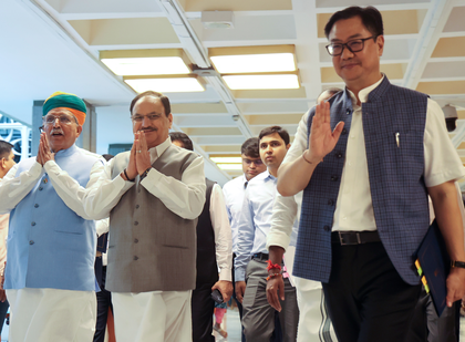 PM Modi among those with highest attendance in Parliament, says Kiren Rijiju | PM Modi among those with highest attendance in Parliament, says Kiren Rijiju
