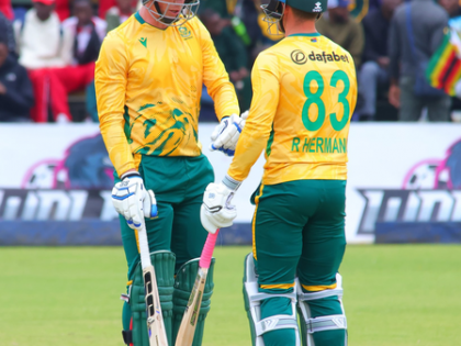 T20I Tri-series: South Africa sail into final with seven-wicket win over Zimbabwe | T20I Tri-series: South Africa sail into final with seven-wicket win over Zimbabwe T20I Tri-series: South Africa sail into final with seven-wicket win over Zimbabwe | T20I Tri-series: South Africa sail into final with seven-wicket win over Zimbabwe