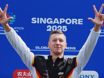 Germany's Wellbrock rediscovers joy with historic gold haul at World Aquatics C'ships | Germany's Wellbrock rediscovers joy with historic gold haul at World Aquatics C'ships Germany's Wellbrock rediscovers joy with historic gold haul at World Aquatics C'ships | Germany's Wellbrock rediscovers joy with historic gold haul at World Aquatics C'ships