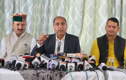 Himachal govt insensitive towards natural calamity in Mandi: BJP leader Jairam Thakur | Himachal govt insensitive towards natural calamity in Mandi: BJP leader Jairam Thakur