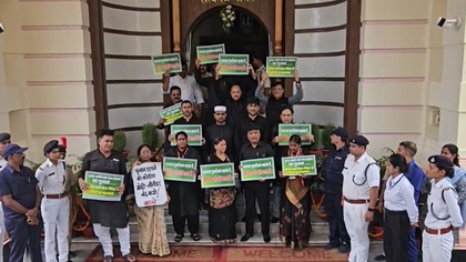 Enemy of Democracy: BJP slams opposition's black-clad protest over electoral roll revision in Bihar | Enemy of Democracy: BJP slams opposition's black-clad protest over electoral roll revision in Bihar Enemy of Democracy: BJP slams opposition's black-clad protest over electoral roll revision in Bihar | Enemy of Democracy: BJP slams opposition's black-clad protest over electoral roll revision in Bihar