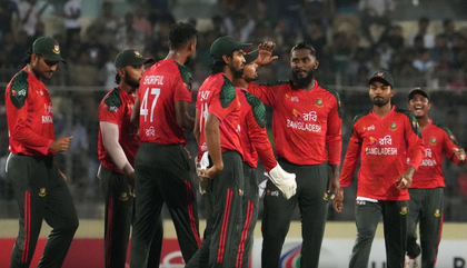Bangladesh clinch historic T20I series win over Pakistan in Dhaka thriller | Bangladesh clinch historic T20I series win over Pakistan in Dhaka thriller Bangladesh clinch historic T20I series win over Pakistan in Dhaka thriller | Bangladesh clinch historic T20I series win over Pakistan in Dhaka thriller