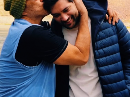 Sunny Deol shares glimpse of 'father-son' trip with Rajveer in the Himalayas | Sunny Deol shares glimpse of 'father-son' trip with Rajveer in the Himalayas Sunny Deol shares glimpse of 'father-son' trip with Rajveer in the Himalayas | Sunny Deol shares glimpse of 'father-son' trip with Rajveer in the Himalayas
