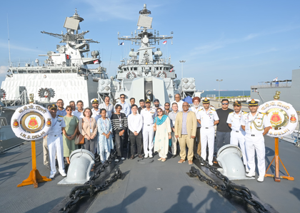 Indian Navy’s eastern fleet wraps up Singapore visit, strengthens maritime cooperation | Indian Navy’s eastern fleet wraps up Singapore visit, strengthens maritime cooperation Indian Navy’s eastern fleet wraps up Singapore visit, strengthens maritime cooperation | Indian Navy’s eastern fleet wraps up Singapore visit, strengthens maritime cooperation