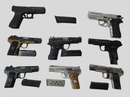 Trans-border arms trafficking module busted in Punjab; eight weapons seized | Trans-border arms trafficking module busted in Punjab; eight weapons seized