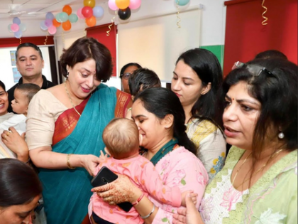New creche opens at Haryana Civil Secretariat, boosting support for working parents | New creche opens at Haryana Civil Secretariat, boosting support for working parents New creche opens at Haryana Civil Secretariat, boosting support for working parents | New creche opens at Haryana Civil Secretariat, boosting support for working parents