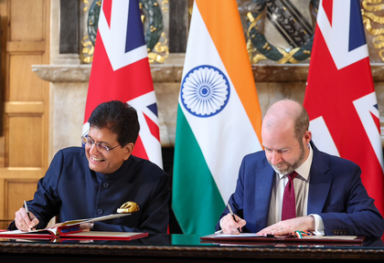India-UK trade agreement a game-changer for labour, MSMEs and startups: Piyush Goyal | India-UK trade agreement a game-changer for labour, MSMEs and startups: Piyush Goyal India-UK trade agreement a game-changer for labour, MSMEs and startups: Piyush Goyal | India-UK trade agreement a game-changer for labour, MSMEs and startups: Piyush Goyal