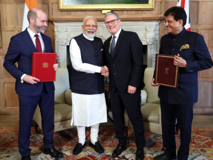 'India-UK trade deal a big win for Brand Modi, will boost farmers, techies, job creation' | 'India-UK trade deal a big win for Brand Modi, will boost farmers, techies, job creation' 'India-UK trade deal a big win for Brand Modi, will boost farmers, techies, job creation' | 'India-UK trade deal a big win for Brand Modi, will boost farmers, techies, job creation'