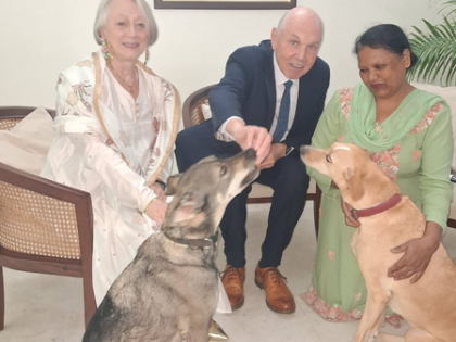 It’s more than just puppy love for British envoy Caroline Rowett | It’s more than just puppy love for British envoy Caroline Rowett