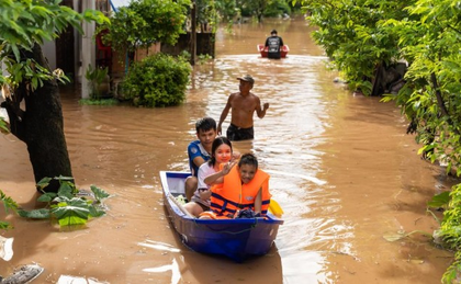 Flooding hits many parts of Laos after days of rainfall | Flooding hits many parts of Laos after days of rainfall