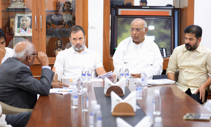 Congress leadership backs Telangana model of social justice at national level | Congress leadership backs Telangana model of social justice at national level Congress leadership backs Telangana model of social justice at national level | Congress leadership backs Telangana model of social justice at national level
