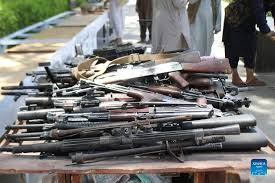 Police discover 200 pieces of firearms in East Afghanistan | Police discover 200 pieces of firearms in East Afghanistan