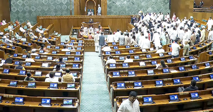 No end to Lok Sabha deadlock, House adjourned till 2 pm after Oppn uproar | No end to Lok Sabha deadlock, House adjourned till 2 pm after Oppn uproar No end to Lok Sabha deadlock, House adjourned till 2 pm after Oppn uproar | No end to Lok Sabha deadlock, House adjourned till 2 pm after Oppn uproar