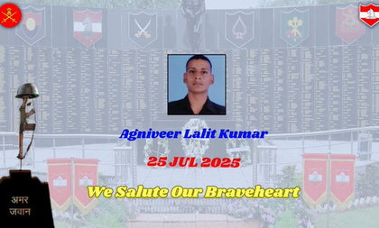 Agniveer killed, two others soldiers injured in landmine explosion near LoC | Agniveer killed, two others soldiers injured in landmine explosion near LoC Agniveer killed, two others soldiers injured in landmine explosion near LoC | Agniveer killed, two others soldiers injured in landmine explosion near LoC