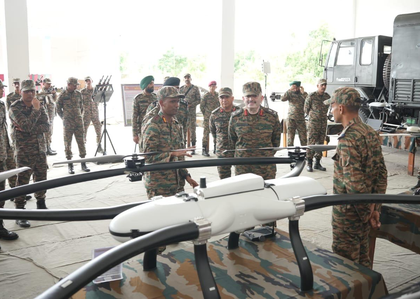 Indian Army showcases next-gen warfare capabilities during ‘Exercise Drone Prahaar’ | Indian Army showcases next-gen warfare capabilities during ‘Exercise Drone Prahaar’ Indian Army showcases next-gen warfare capabilities during ‘Exercise Drone Prahaar’ | Indian Army showcases next-gen warfare capabilities during ‘Exercise Drone Prahaar’