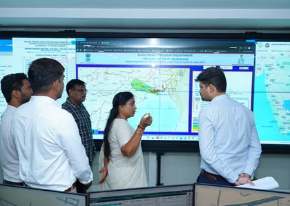 Alert in coastal Andhra Pradesh in view of heavy rains | Alert in coastal Andhra Pradesh in view of heavy rains Alert in coastal Andhra Pradesh in view of heavy rains | Alert in coastal Andhra Pradesh in view of heavy rains