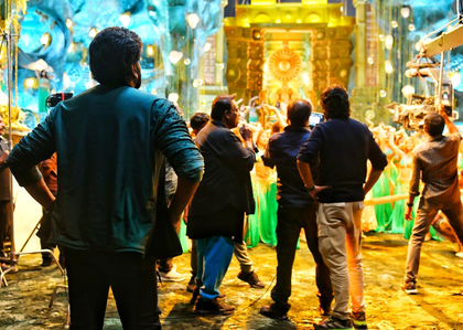 Unit of Chiranjeevi's 'Vishwambhara' wraps up shooting with filming of mass dance number | Unit of Chiranjeevi's 'Vishwambhara' wraps up shooting with filming of mass dance number Unit of Chiranjeevi's 'Vishwambhara' wraps up shooting with filming of mass dance number | Unit of Chiranjeevi's 'Vishwambhara' wraps up shooting with filming of mass dance number
