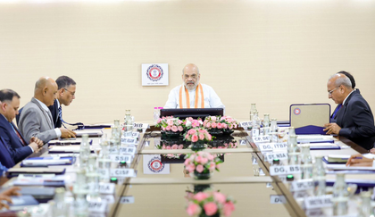 Fugitive terrorists, aviation threats in focus at security conclave addressed by HM Shah | Fugitive terrorists, aviation threats in focus at security conclave addressed by HM Shah