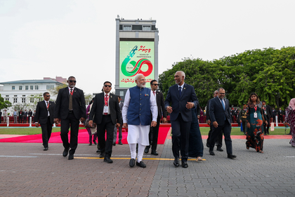 Maldives President Muizzu hails ties with India, calls PM Modi 'wonderful person' | Maldives President Muizzu hails ties with India, calls PM Modi 'wonderful person' Maldives President Muizzu hails ties with India, calls PM Modi 'wonderful person' | Maldives President Muizzu hails ties with India, calls PM Modi 'wonderful person'