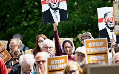 Protests erupt across Scotland over Trump’s visit | Protests erupt across Scotland over Trump’s visit Protests erupt across Scotland over Trump’s visit | Protests erupt across Scotland over Trump’s visit