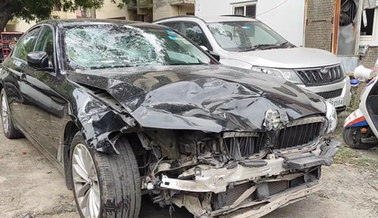 Speeding BMW kills 5-year-old girl in Noida, driver held | Speeding BMW kills 5-year-old girl in Noida, driver held Speeding BMW kills 5-year-old girl in Noida, driver held | Speeding BMW kills 5-year-old girl in Noida, driver held