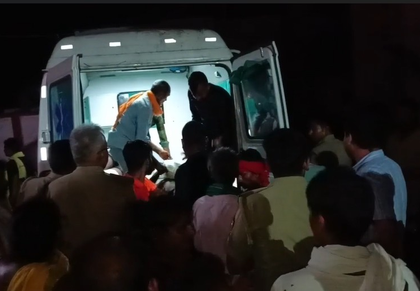 Two dead as panic over electric shock triggers stampede at UP's Barabanki temple | Two dead as panic over electric shock triggers stampede at UP's Barabanki temple Two dead as panic over electric shock triggers stampede at UP's Barabanki temple | Two dead as panic over electric shock triggers stampede at UP's Barabanki temple