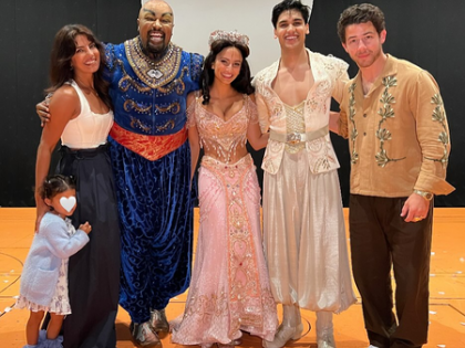 Malti plays with a lamp as parents Priyanka, Nick take her for ‘Aladdin’ Broadway show | Malti plays with a lamp as parents Priyanka, Nick take her for ‘Aladdin’ Broadway show Malti plays with a lamp as parents Priyanka, Nick take her for ‘Aladdin’ Broadway show | Malti plays with a lamp as parents Priyanka, Nick take her for ‘Aladdin’ Broadway show