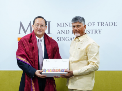 Naidu meets Singapore minister, discusses green energy, data centre development | Naidu meets Singapore minister, discusses green energy, data centre development