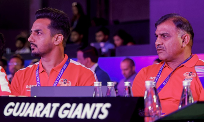 With a new coach at the helm, Gujarat Giants eye maiden PKL title in Season 12 | With a new coach at the helm, Gujarat Giants eye maiden PKL title in Season 12 With a new coach at the helm, Gujarat Giants eye maiden PKL title in Season 12 | With a new coach at the helm, Gujarat Giants eye maiden PKL title in Season 12