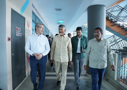 Naidu hopes for continued cooperation with Singapore for Amaravati development | Naidu hopes for continued cooperation with Singapore for Amaravati development