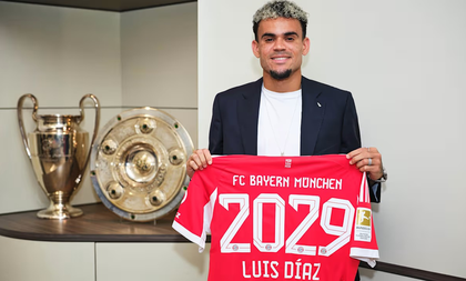 Bayern Munich sign Luis Diaz from Liverpool on four-year deal | Bayern Munich sign Luis Diaz from Liverpool on four-year deal Bayern Munich sign Luis Diaz from Liverpool on four-year deal | Bayern Munich sign Luis Diaz from Liverpool on four-year deal