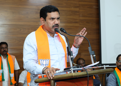 Political drama: BJP slams Rahul Gandhi's protest plan on election 'malpractice' in K'taka | Political drama: BJP slams Rahul Gandhi's protest plan on election 'malpractice' in K'taka Political drama: BJP slams Rahul Gandhi's protest plan on election 'malpractice' in K'taka | Political drama: BJP slams Rahul Gandhi's protest plan on election 'malpractice' in K'taka