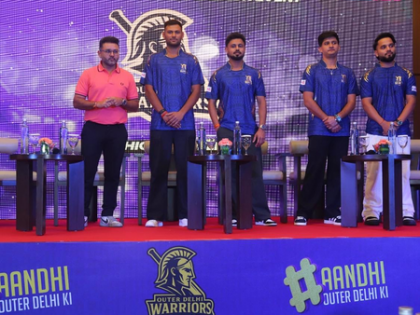 Parthiv Patel, Siddhant Sharma, Priyansh Arya unveil Outer Delhi Warriors DPL season 2 jersey | Parthiv Patel, Siddhant Sharma, Priyansh Arya unveil Outer Delhi Warriors DPL season 2 jersey Parthiv Patel, Siddhant Sharma, Priyansh Arya unveil Outer Delhi Warriors DPL season 2 jersey | Parthiv Patel, Siddhant Sharma, Priyansh Arya unveil Outer Delhi Warriors DPL season 2 jersey