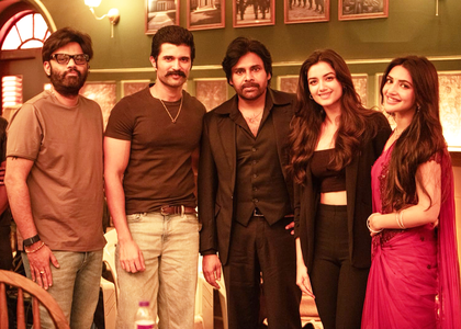 Vijay Deverakonda's 'Kingdom' team calls on Pawan Kalyan on the sets of 'Ustaad Bhagat Singh' | Vijay Deverakonda's 'Kingdom' team calls on Pawan Kalyan on the sets of 'Ustaad Bhagat Singh' Vijay Deverakonda's 'Kingdom' team calls on Pawan Kalyan on the sets of 'Ustaad Bhagat Singh' | Vijay Deverakonda's 'Kingdom' team calls on Pawan Kalyan on the sets of 'Ustaad Bhagat Singh'