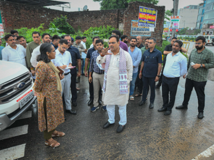 Rajasthan CM visits rain-affected areas in Jaipur | Rajasthan CM visits rain-affected areas in Jaipur Rajasthan CM visits rain-affected areas in Jaipur | Rajasthan CM visits rain-affected areas in Jaipur