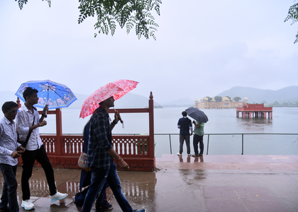 Rajasthan records highest rainfall for month of July in 69 years | Rajasthan records highest rainfall for month of July in 69 years