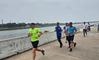 'One of the nicest places I’ve run', Omar Abdullah praises Sabarmati riverfront during Gujarat visit | 'One of the nicest places I’ve run', Omar Abdullah praises Sabarmati riverfront during Gujarat visit 'One of the nicest places I’ve run', Omar Abdullah praises Sabarmati riverfront during Gujarat visit | 'One of the nicest places I’ve run', Omar Abdullah praises Sabarmati riverfront during Gujarat visit