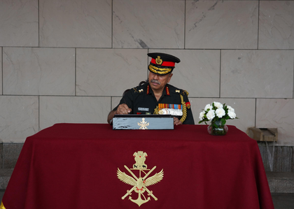 Army's Vice Chief Lt Gen Raja Subramani retires from service | Army's Vice Chief Lt Gen Raja Subramani retires from service Army's Vice Chief Lt Gen Raja Subramani retires from service | Army's Vice Chief Lt Gen Raja Subramani retires from service