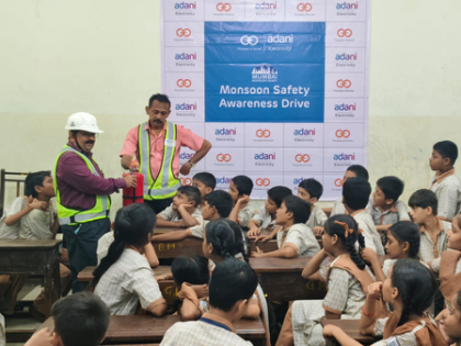 Adani Electricity organises monsoon safety awareness drive in schools, slums in Mumbai | Adani Electricity organises monsoon safety awareness drive in schools, slums in Mumbai Adani Electricity organises monsoon safety awareness drive in schools, slums in Mumbai | Adani Electricity organises monsoon safety awareness drive in schools, slums in Mumbai