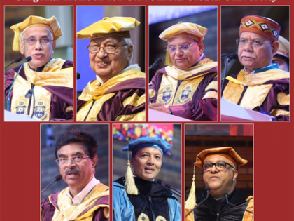 Five Governors grace convocation 2025 in a singular honour for OP Jindal Global University | Five Governors grace convocation 2025 in a singular honour for OP Jindal Global University Five Governors grace convocation 2025 in a singular honour for OP Jindal Global University | Five Governors grace convocation 2025 in a singular honour for OP Jindal Global University