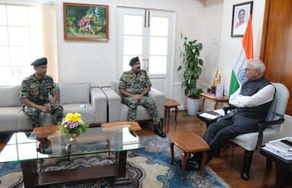 Top BSF officers discuss Manipur security situation with Governor | Top BSF officers discuss Manipur security situation with Governor Top BSF officers discuss Manipur security situation with Governor | Top BSF officers discuss Manipur security situation with Governor