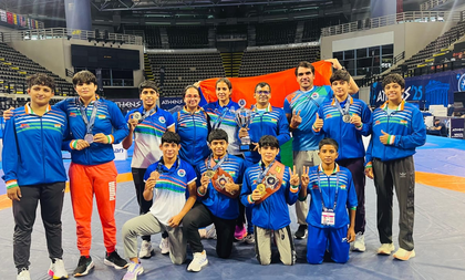 U-17 World Wrestling C'ship: Women's team bags six medals, claims overall championship | U-17 World Wrestling C'ship: Women's team bags six medals, claims overall championship