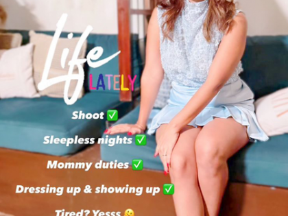 Debina Bonnerjee shares glimpse of what her life is like these days | Debina Bonnerjee shares glimpse of what her life is like these days