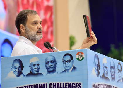 Rahul Gandhi calls for reflection on electoral integrity, Constitutional values | Rahul Gandhi calls for reflection on electoral integrity, Constitutional values