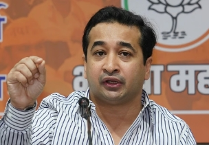 Nitesh Rane slams Jitendra Awhad over Sanatan Dharm remark, calls it an insult to Hindu sentiment | Nitesh Rane slams Jitendra Awhad over Sanatan Dharm remark, calls it an insult to Hindu sentiment Nitesh Rane slams Jitendra Awhad over Sanatan Dharm remark, calls it an insult to Hindu sentiment | Nitesh Rane slams Jitendra Awhad over Sanatan Dharm remark, calls it an insult to Hindu sentiment